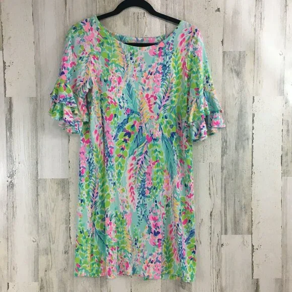 Lilly Pulitzer Size Small Catch The Wave Lula Dress Holy Grail HTF - Picture 1 of 16
